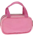 PRD Hand Bag Nylon Pink Auth 74569