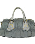 PRD Hand Bag Nylon 2way Green Auth 74635