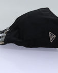 PRD Hand Bag Nylon Black Auth 74736