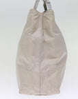 PRD Chain Shoulder Bag Nylon Gray Auth 74973