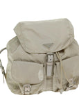 PRD Backpack Nylon Cream Auth 75340