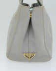 PRD Canapa PM Hand Bag Canvas 2way Gray Auth 75341