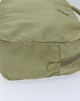 PRD Hand Bag Nylon Beige Auth 75637