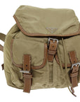PRD Backpack Nylon Beige Auth 75828