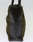 PRD Hand Bag Nylon Khaki Auth 75996