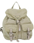 PRD Backpack Nylon Cream Auth 76124