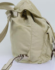 PRD Backpack Nylon Cream Auth 76124
