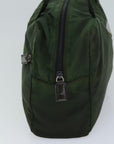 PRD Hand Bag Nylon Khaki Auth 76455