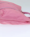 PRD Hand Bag Nylon 2way Pink Auth 76801