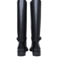 BBERRY Black Leather Boots Woman