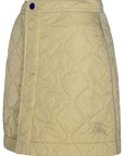 BBERRY Beige Nylon Miniskirt Woman