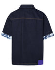 BBERRY Blue Cotton Shirt Woman
