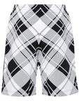 BBERRY Bermuda Shorts In Black Viscose Blend Man