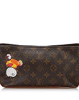 Brown LV Monogram Panda Trotteur Takashi Murakami Crossbody Bag