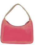 PRD Hand Bag Nylon Pink Auth 77341