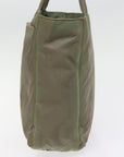 PRD Hand Bag Nylon Khaki Auth 77350