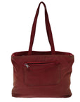 PRD Hand Bag Nylon Red Auth 77352