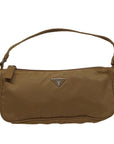 PRD Accessory Pouch Nylon Beige Auth 77743
