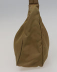 PRD Hand Bag Nylon Beige Auth 77744
