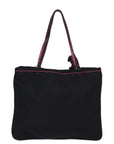 PRD Hand Bag Nylon Black Auth 77758