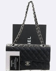 A01112 Caviar Classic Medium M Size Flap Chain Shoulder Bag CH