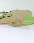 PRD Hand Bag Canvas Beige Auth 78255