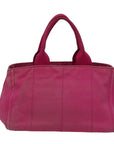 PRD Canapa MM Hand Bag Denim Pink Auth 78268