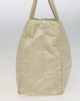 PRD Hand Bag Nylon White Auth 78963