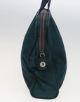 PRD Hand Bag Nylon Green Auth 79152