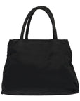 PRD Hand Bag Nylon Black Auth 79687