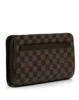 Brown LV Damier Ebene Saint Louis Pochette Clutch Bag