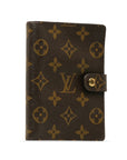 Brown LV Monogram Agenda PM