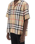 BBERRY Bowling Shirt In Tartan Silk Men
