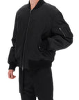 BBERRY 'Graves' Padded Bomber Jacket With Back Emblem Embroidery Men