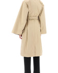 BBERRY 'Ness' Double-Breasted Raincoat In Cotton Gabardine Women