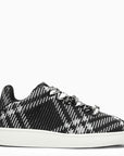 BBERRY Black/White Check Pattern Box Sneaker Men