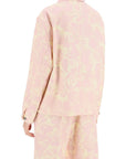 BBERRY "Canvas Workwear Jacket With Rose Print Women
