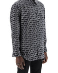 BBERRY "Oversized Silk Poplin Shirt Men