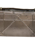 CHRISTIAN D1OR Chain Shoulder Bag Enamel Gold Auth 82071