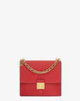 FNDI Kan U Leather Bag Red