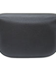 GCCI adidas Shoulder Bag Shoulder Bag Leather Black White 658574