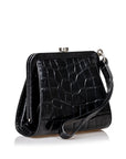 BBERRY Black Others Leather Embossed Clutch Bag United Kingdom