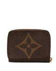 Brown LV Monogram Giant Reverse Zippy Coin Pouch