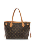 Brown LV Monogram Neverfull PM Tote Bag