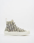 Christian D1OR B23 High-top White / Black Oblique Canvas EU 37 UK 4