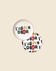 CHRISTIAN D1OR "J'ADORE D1OR" PLATE SET