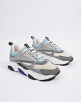 Christian D1OR B22 White / Grey / Light Blue Mesh EU 44 UK 10