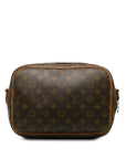 Brown LV Monogram Reporter PM Crossbody Bag