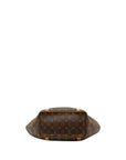 Brown LV Monogram Sac Shopping Tote Bag