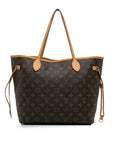 Brown LV Monogram Neverfull MM Tote Bag